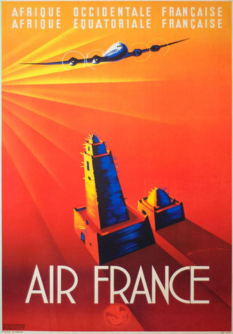 Air France Vintage print