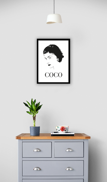 'Coco' Art Print