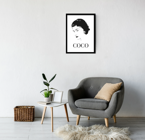 'Coco' Art Print