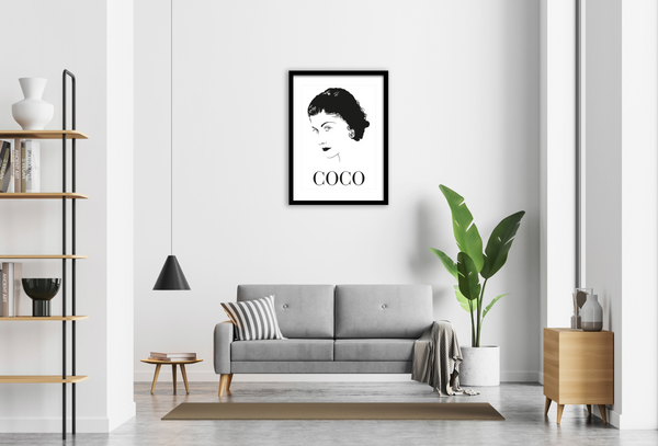 'Coco' Art Print