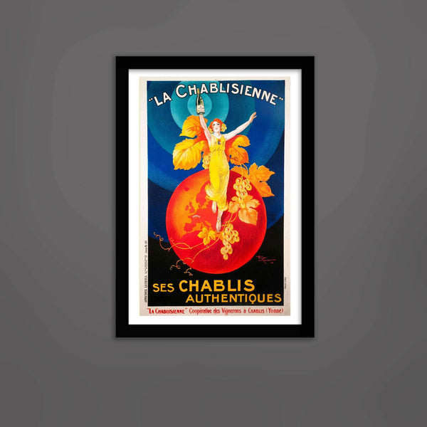 La Chablisienne Vintage Print