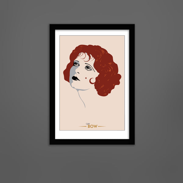 Clara Bow Print