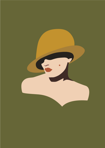 Girl and Hat