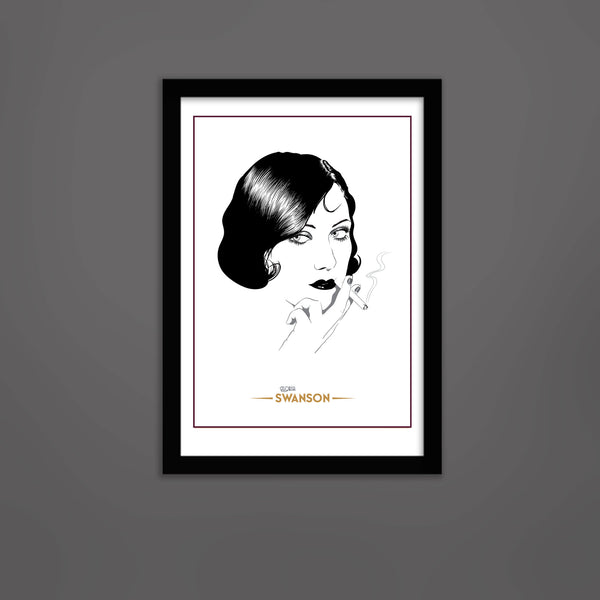 Gloria Swanson Print