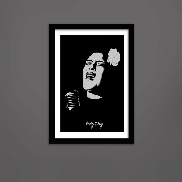 'Lady Day' Billie Holiday Art Print