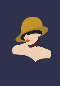 Girl and Hat