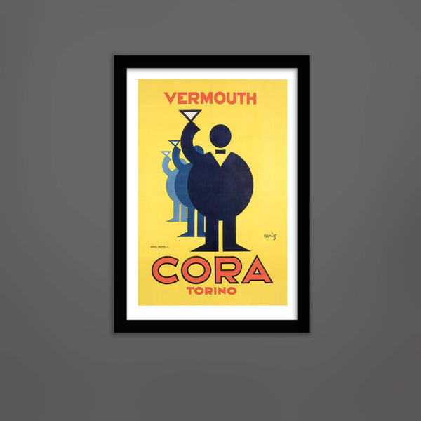 Cora Vermouth Vintage Print